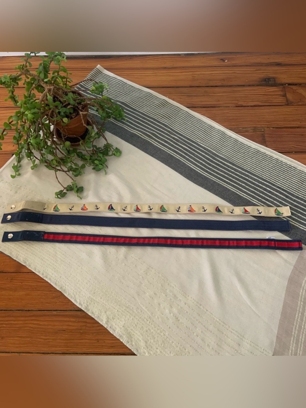 Myself Belts Boys Size 6 — 3-Piece Belt Bundle ⛵⚓